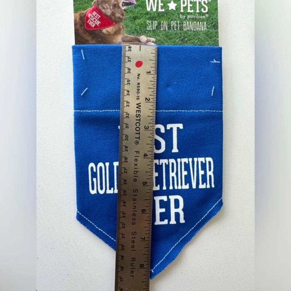 💃 Best Golden Retriever Slip Collar Bandana - NWT